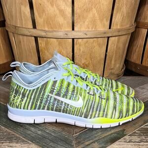 Nike Green and Gray Athletic Shoes